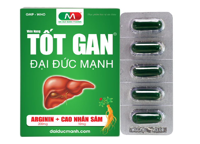 TỐT GAN [Hộp 60 viên]